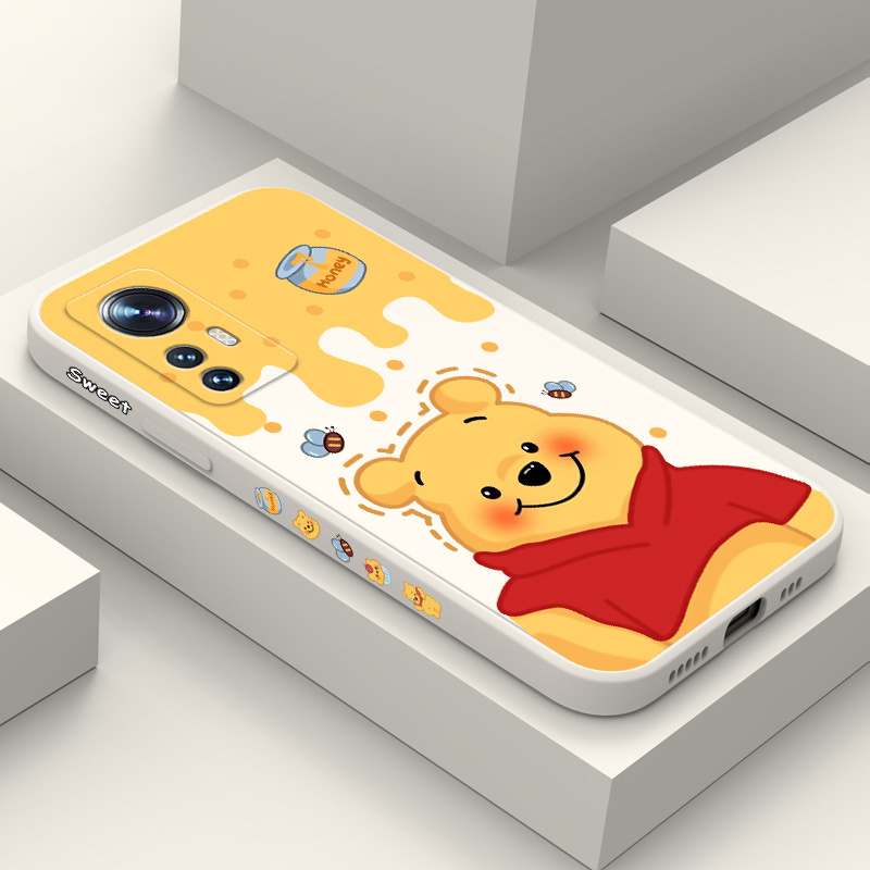 Capa Para Telefone De Urso De Mel Xiaomi Mi 12S 12 11 12X Pro Lite Ultra 11Lite Design Criativo