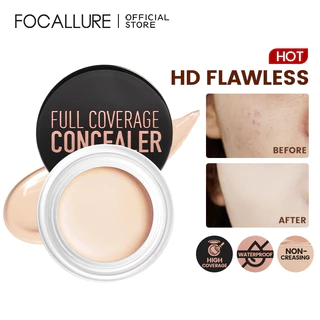 Corretivo FOCALLURE Cobertura Completa em 7 Cores