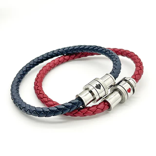 Mont < 80 Dias ao redor da Terra > Bracelete de Edição Especial Bracelete em Forma de Coração de Pêssego Vermelho
