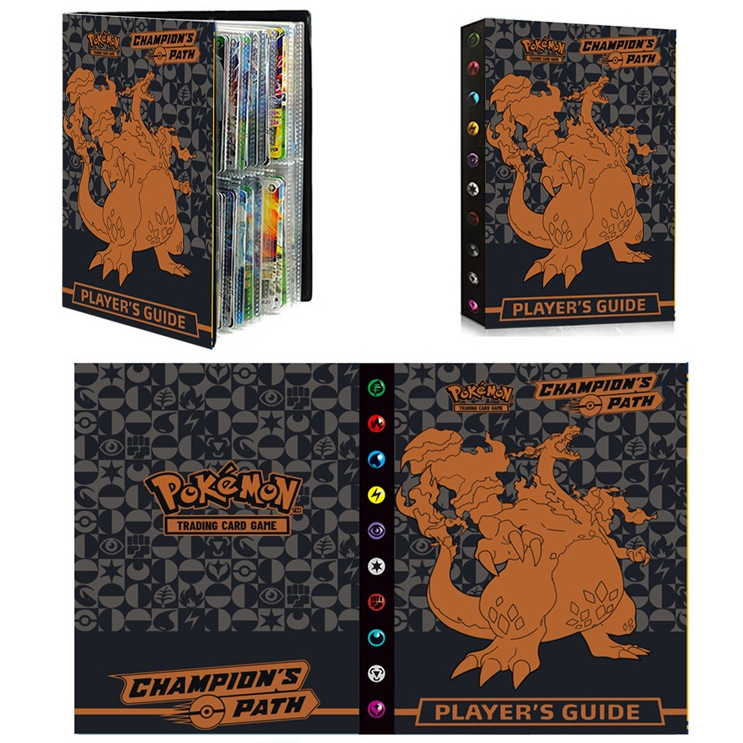 240 Charizard Card Book Pokemon Anime Álbum Coleção De Jogos Infantis ...