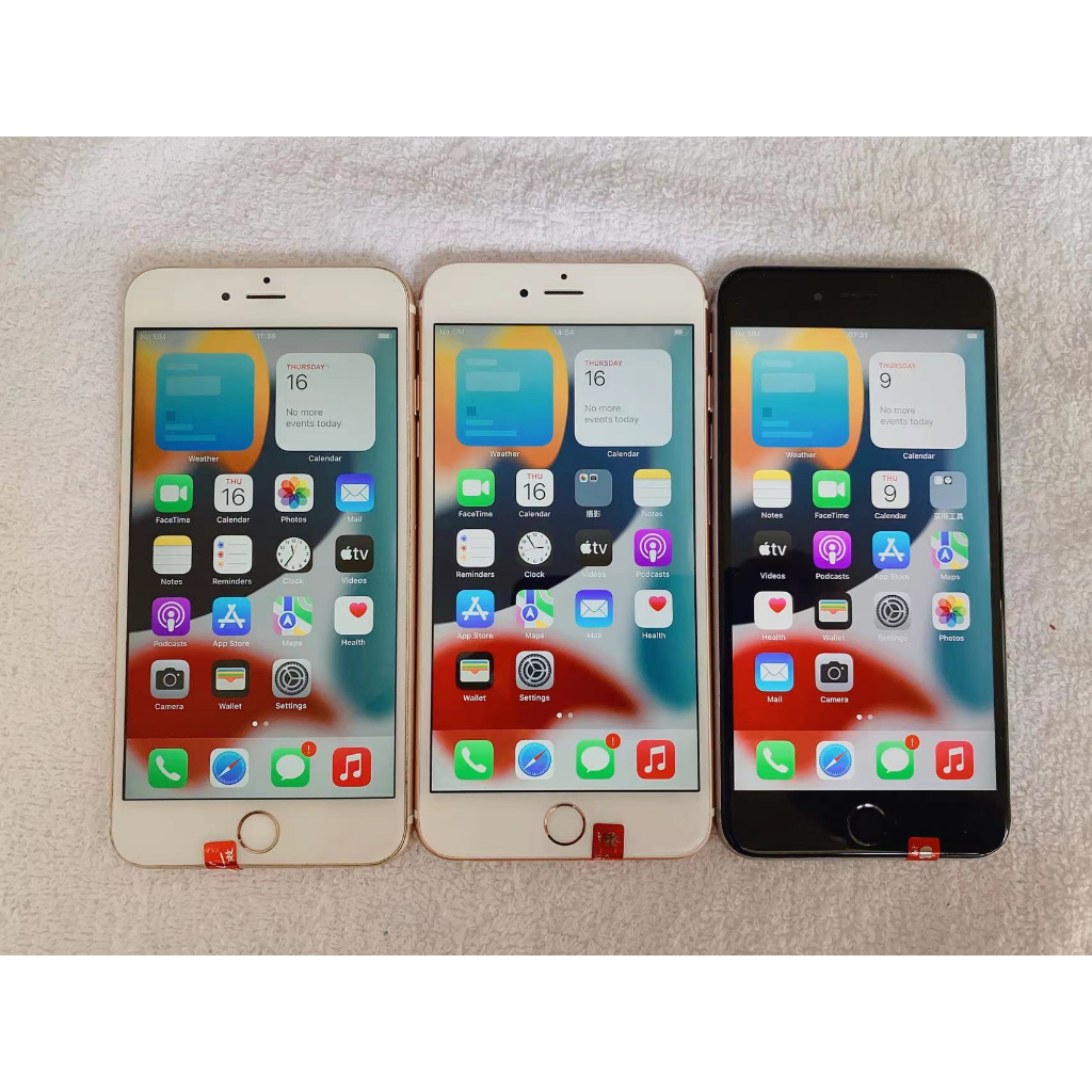iPhone6SPlus 16GB/64GB/128GB 100 % original Desbloquear Telefone Inteligente De Segunda Mão 95novo