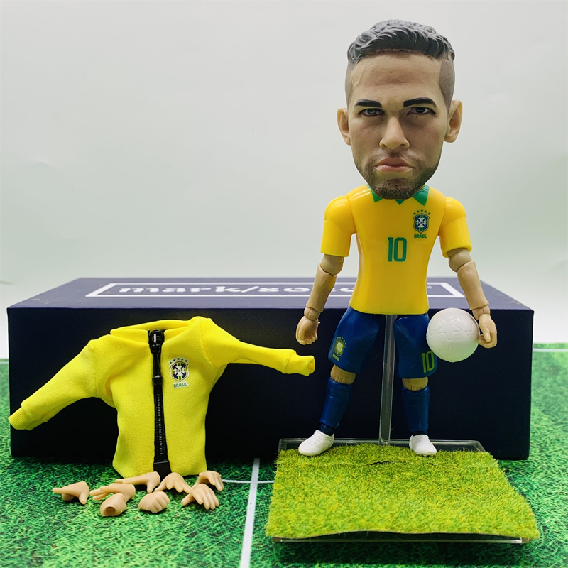 Mini Craques - Thiago Silva - Seleção Brasileira - Fabricante: DTC