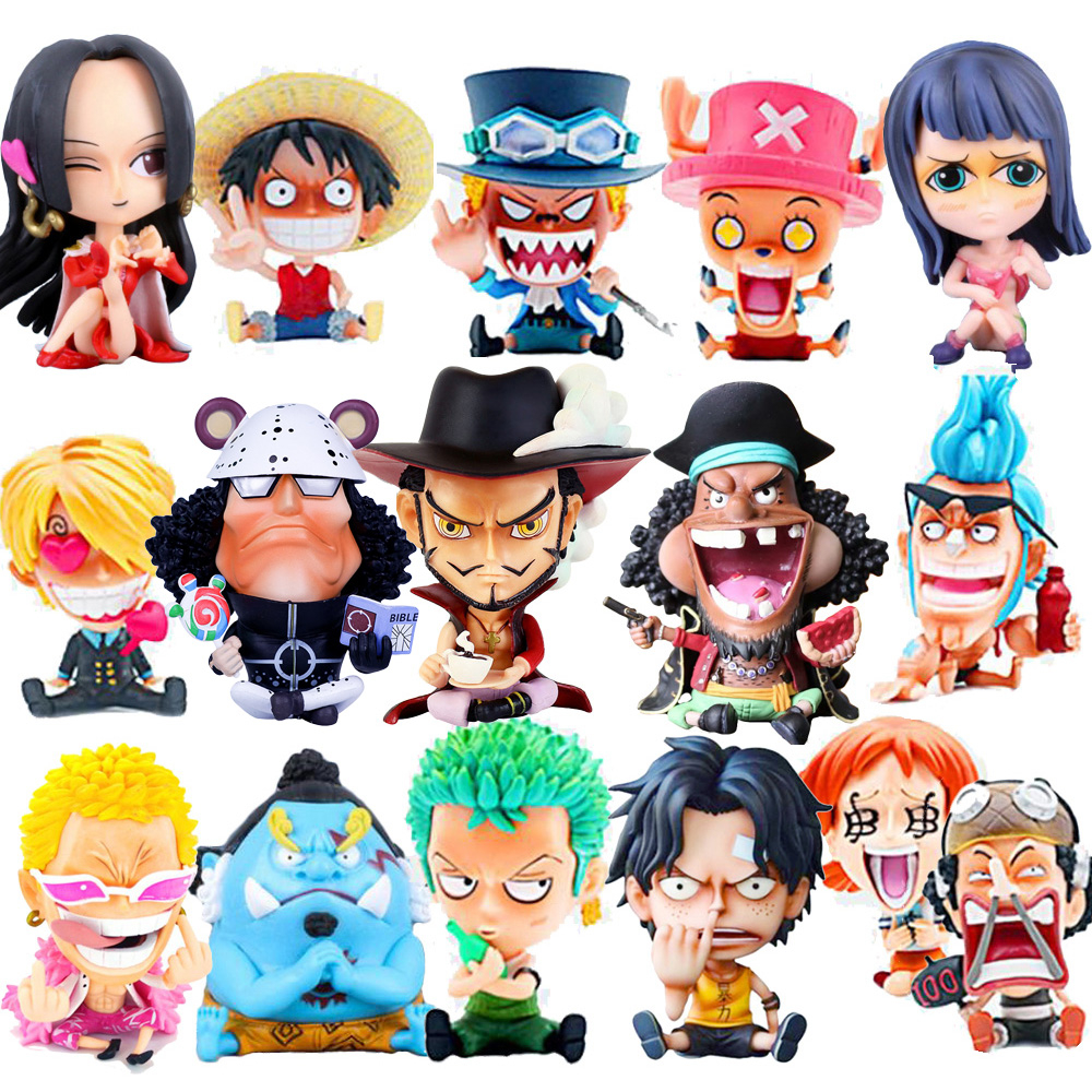 Desenho Animado One Piece Figura Anime, Action Figure, Boneca Modelo De  Coleção, Ornamentos De Bordo, Brinquedos De Presente, Charlotte Katakuri
