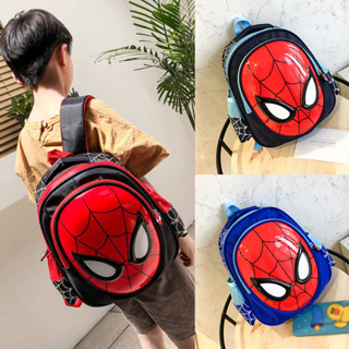 Mochila Escolar Para Crianças Homens-Aranha