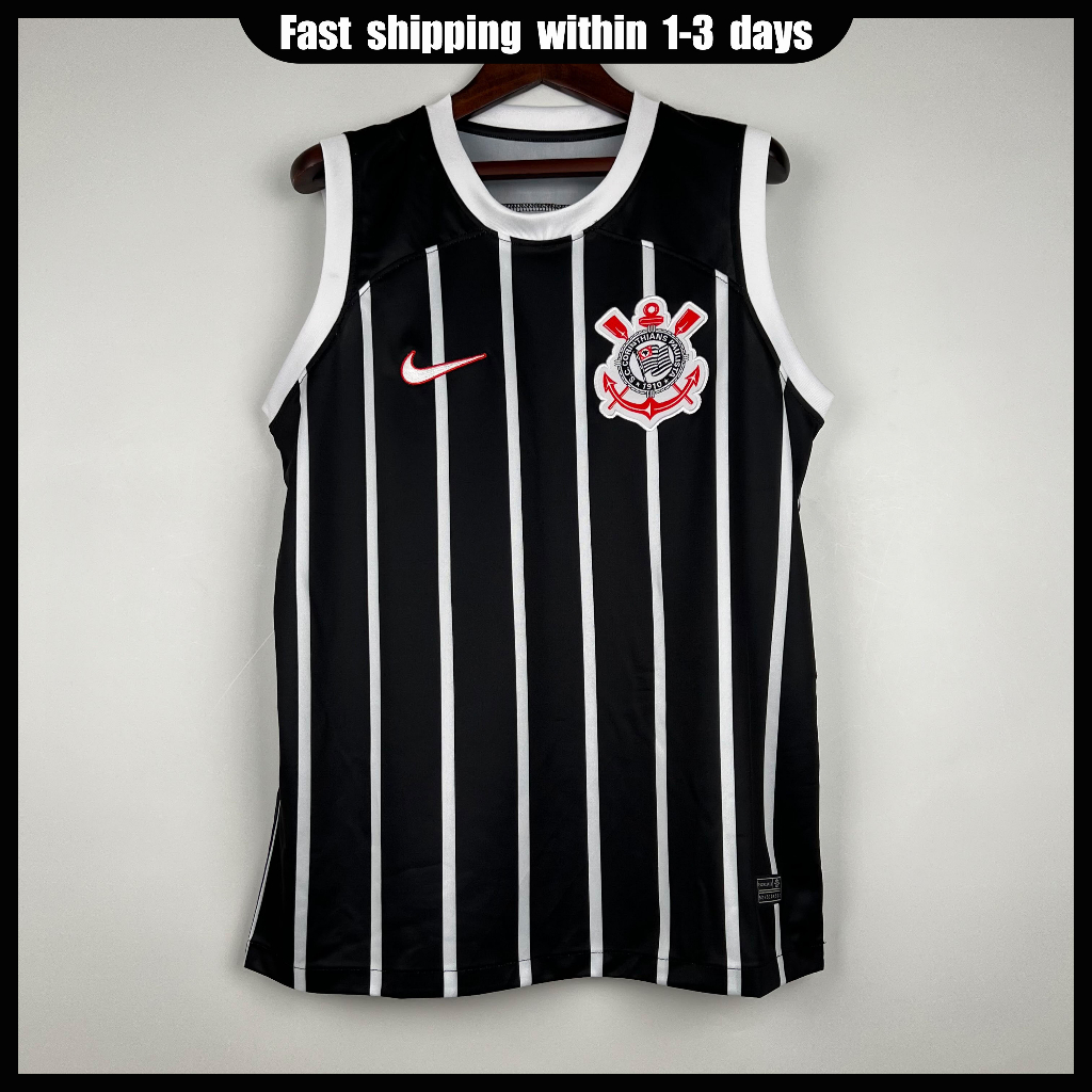 Camisa De Time Regata Preta 2023 Away Futebol Klda | Shopee Brasil