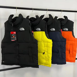 THE North FACE A Norte Uma Coleção 1996 Colete Masculino Com Búfalos Grossos E Jaquetas Femininas De Outono/Inverno Sem Mangas