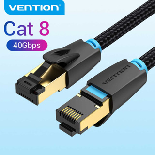 [Venção Cabo Ethernet Cat8 RJ45 40Gbps 2000MHz Lan Cord SFTP Patch De Rede Internet Para Modem Router PC