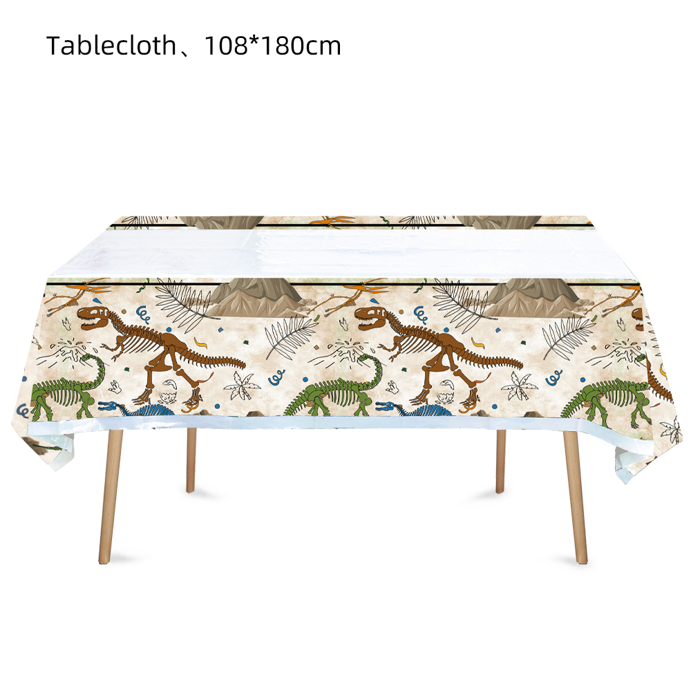 Erosebridal Toalha de mesa de dinossauro, toalha de mesa original para  meninos, toalhas de mesa de animal jurássico para crianças, adolescentes e  adultos, jogo americano de tecido lavável de dinossauro 3D para