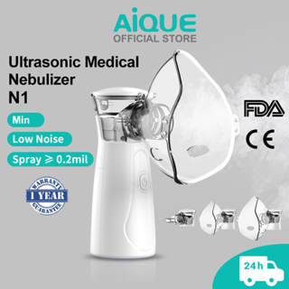 Nebulizador Ultra-Sônico De Ar Comprimido Inalador De Névoa Salina De Baixo Ruído Asma Infantil N1