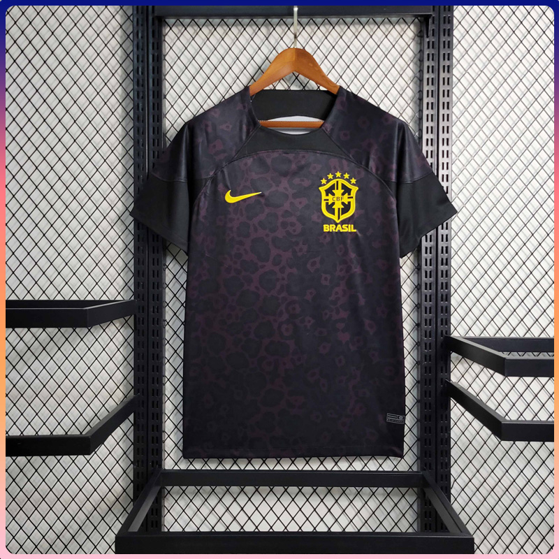 Camisa De Futebol 2023-2024 Tailândia BX Camisa de futebol de goleiro preto