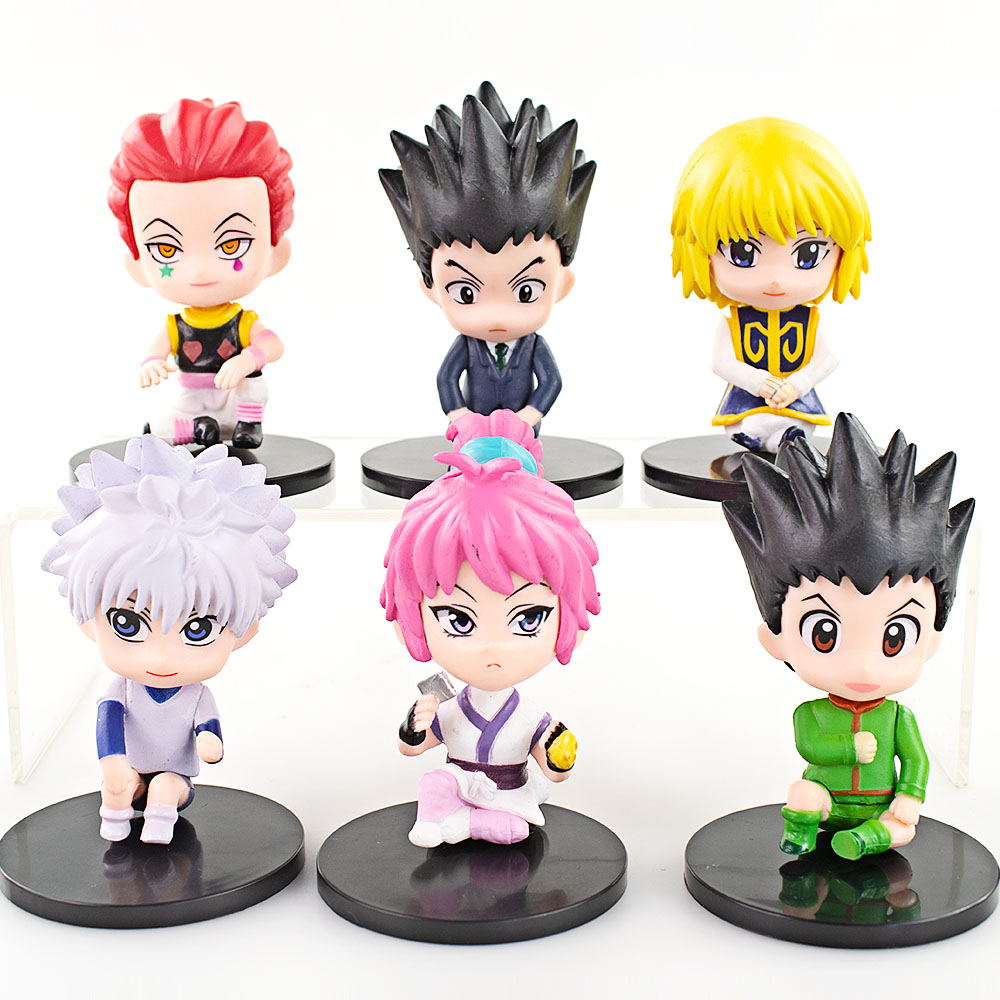Porte-clés Acrylique Hunter X Hunter - Personnages Gon, Killua, Hisoka - Pendentif Anime Tendance, Environ 5,5 Cm