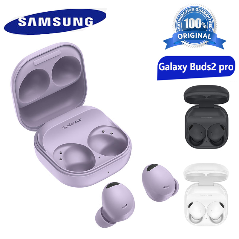 Original Galaxy Buds 2 Pro TWS Fone De Ouvido Bluetooth Sem Fio ANC Esportivo HiFi Stereo Para Samsung IOS Android