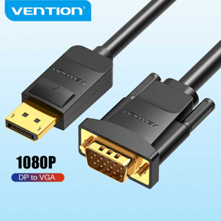 Venção Displayport Para Cabo VGA DP Adaptador Macho 1080P Porta De Monitor De Projetor De Laptop