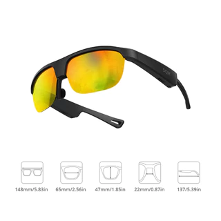 COLMI G02 Óculos Inteligentes Bluetooth Chamando De Com Lentes Graduadas Cor Para Homens Mulheres