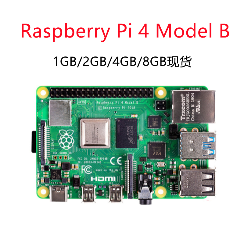 Raspberry Pi 4G /4G /3b+Raspberry Pi 4B 2G /8G Placa de Desenvolvimento Linux Programação Aprendizagem Placa Mãe Python Computador