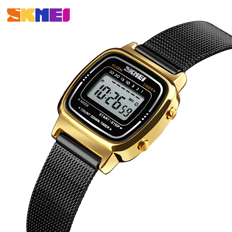 SKMEI 1901 Fashion Sport Watch Relogio Feminino De Luxo 3Bar À Prova D'água