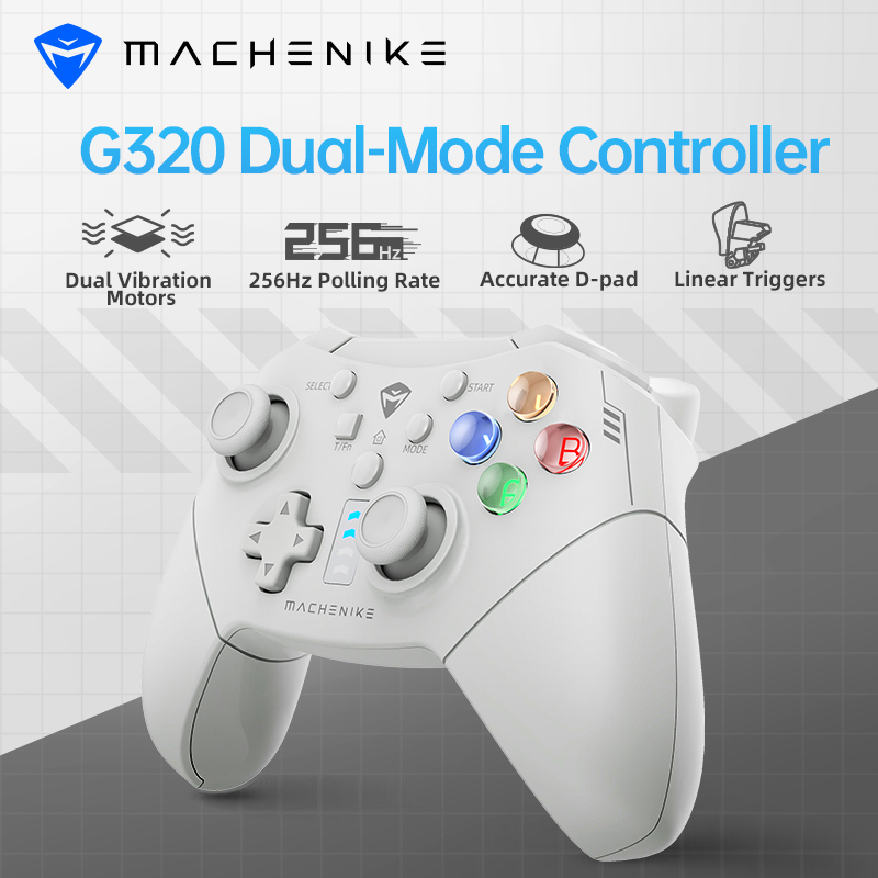 Machenike G3 controlador de jogos gamepad botões retroiluminados plug and play gamepad com fio / sem fio para PC Windows / laptop / Smart TV / Tablet / Steam / Switch