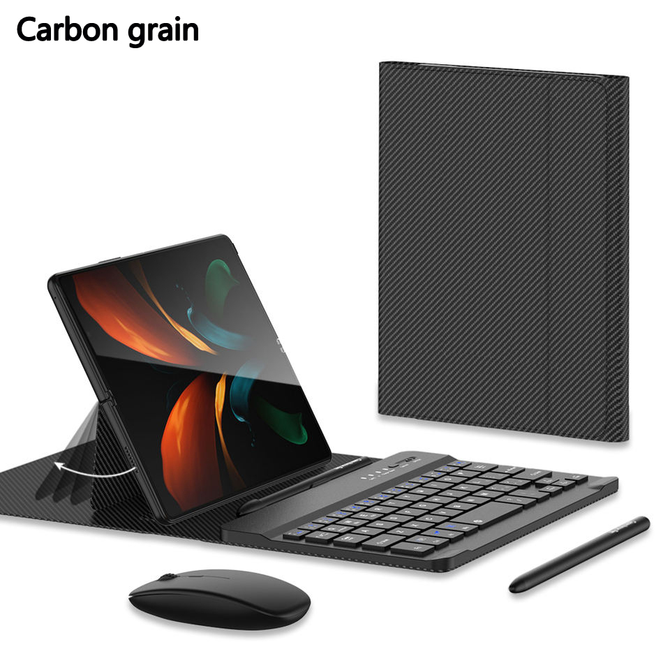 Teclado Sem Fio Para Samsung Galaxy Z Fold 7 6 5 4 3 Dobrável Flip