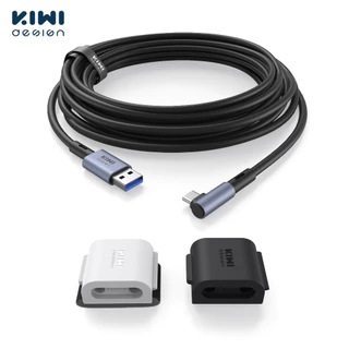 design KIWI Cabo De Ligação USB3.0 16FT/5M Compatível Com Quest 2/1 Acessórios De Clipe De Transferência De Dados De Alta Velocidade