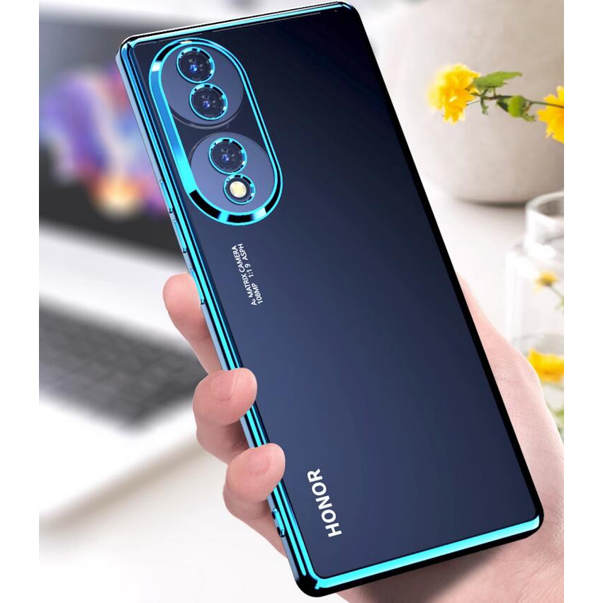 Honor 90 70 50 50 Lite 4G 5G Capa Macia Traseira De Silicone Transparente À Prova De Choque