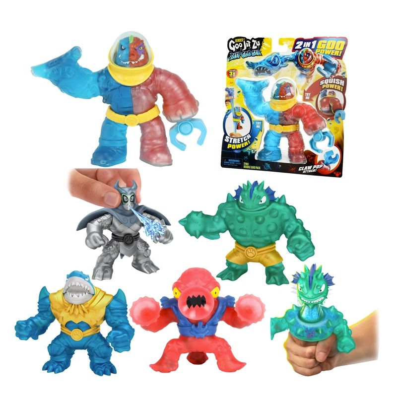 Goo Jit Zu Boneco Elástico que Estica Hulk Marvel Sunny na Tyzu Toys
