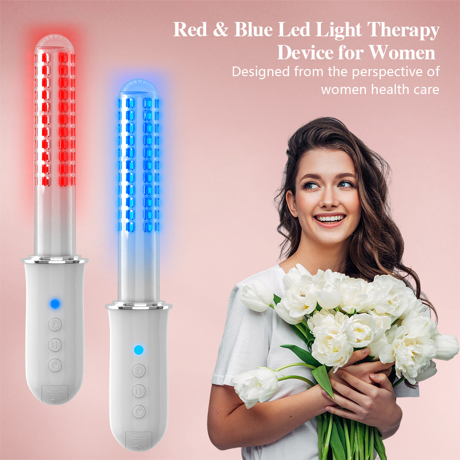 KTS Rejuvenescimento Vaginal , Firmeza Do Equipamento De Fototerapia Com Led Vermelho E Azul , Melhorar A Erosão Cervical Cuidados Ginecológicos Femininos Para Reduzir Inflamação Uso Doméstico