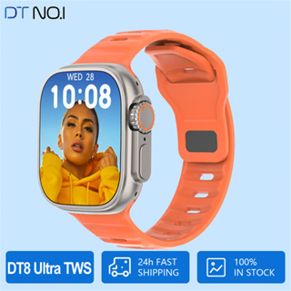 DT NO . 1 DT8 Ultra TWS Relógio Inteligente Homens Com Bússola De 2,2 Polegadas Série 49mm 8 Smartwatch Mulheres Telefone Bluetooth IWO Watch AI Voice
