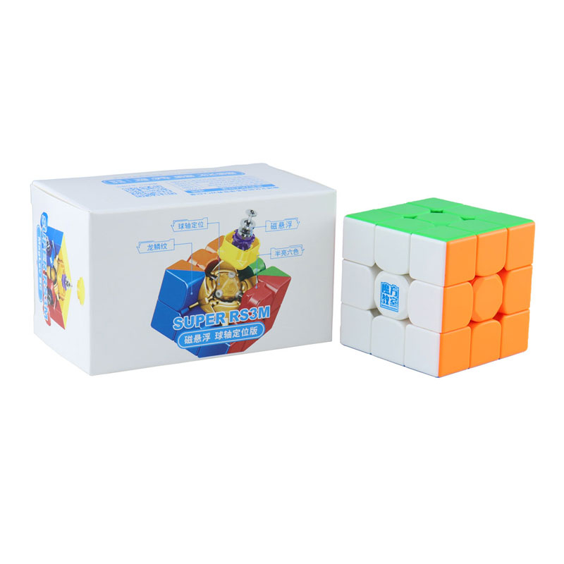 Cubo Magico 3x3x3 Moyu Super RS3M Magnetico - Cubo Store - Sua