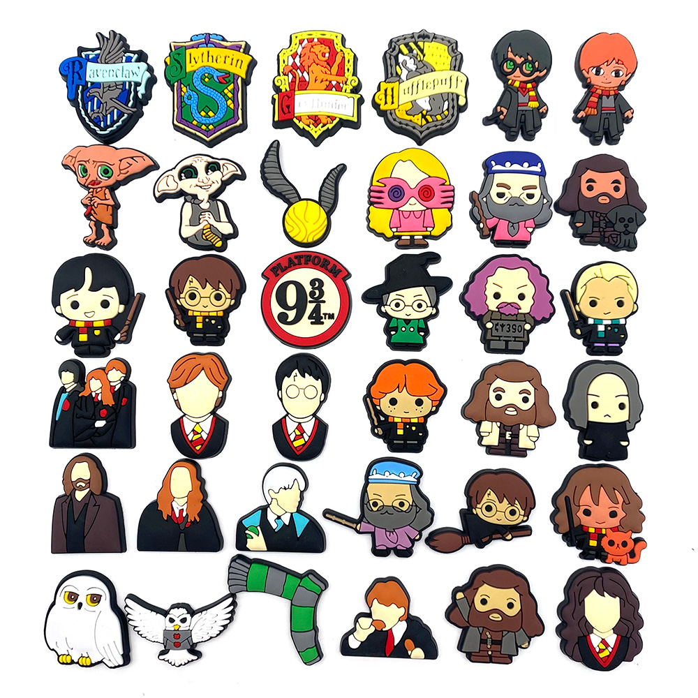Jibbit For Shoe Charms Cartoon Série PVC Acessórios Com Fivela