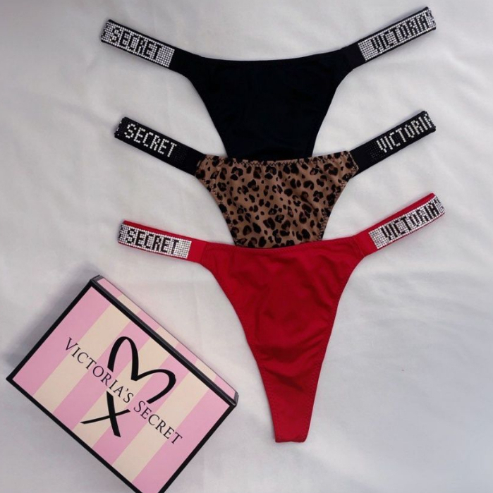 Victoria's Secret, Intimates & Sleepwear, Victorias Secret Leopard Print  Womens Underwear Size Large