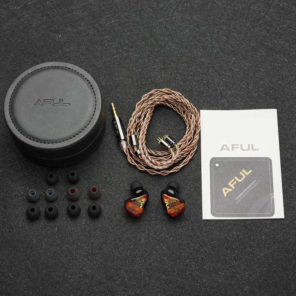 AFUL Performer8/Performer 8 1DD + 7BA Híbrido IEMs Fones De Ouvido