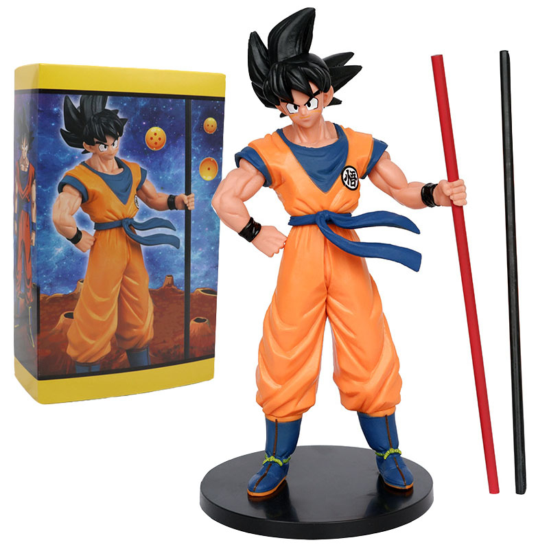 27cm Action Figure Dragon Ball Z Son Goku super saiyajin 5 Boneco De Ação  De Macaco Rei Vegeta Gohan Trunks Goku Ornamentos Decoração