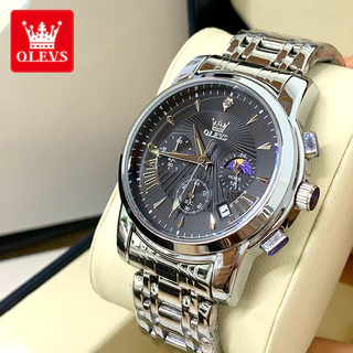 OLEVS 2892 relogio masculino relógios masculinos a prova d água original luxo Acero inoxidable com caixa