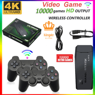 Clássico Videogame Sem Fio Retro Vara U8 Console Com 10000/3000 Jogos Familiares Novas 2.4G Controlador De Modo HDMI video game Jogo Vara 4k Clássico games