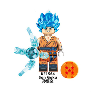 Dragon Ball Super Broly Lego Minifigures Filho Goku Vegeta Son