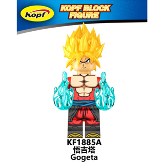 Super Saiyan 3 Goku SSJ3 Dragon Ball Z Minifigure Building Blocks 