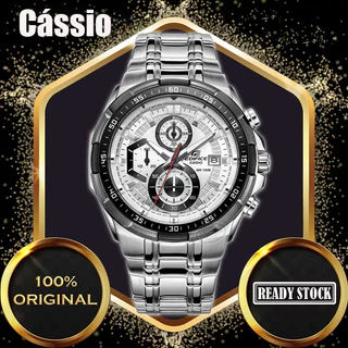 (2 Anos De Garantia) relógio Cássio masculino, Marca De Luxo quartz À Prova D'água Cronógrafo Esporte Corrida Efr539D-7A