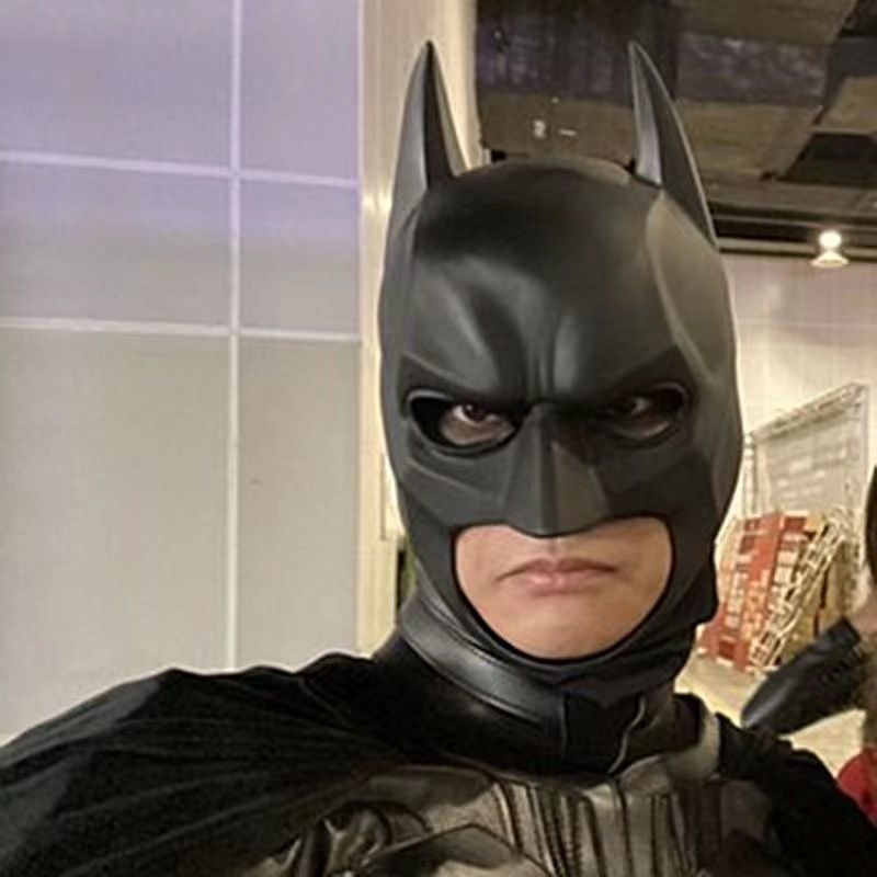 Máscara De Cabeça De Batman Filme De Adereço De Halloween