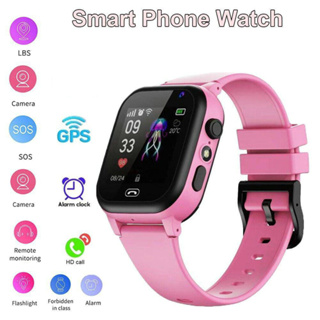 Kids Smart Watch SOS GPS Location HD Call Sim Card Para Crianças SmartWatch Câmera Relógio À Prova D