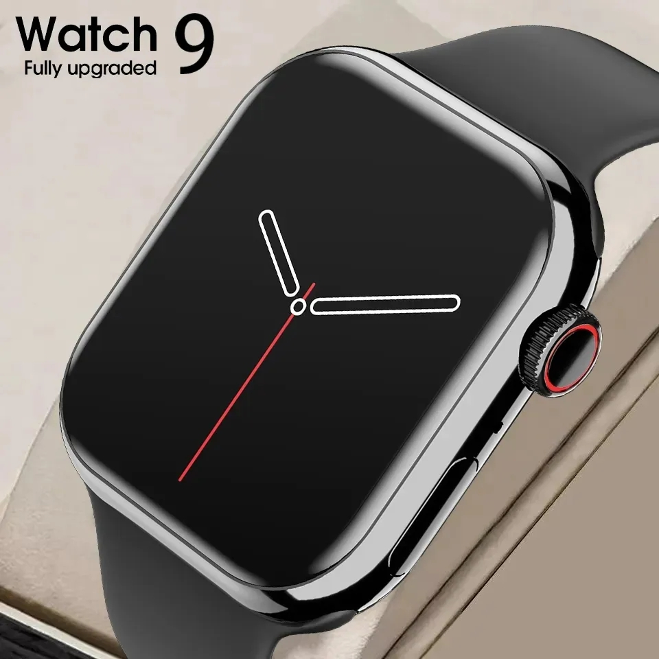 New Apple Watch series 9 1.93-inch Relógio inteligente 45MM/Bluetooth  chamada/monitoramento do sono/discagem celular/número de série/neutro,  adequado para iPhone e Android