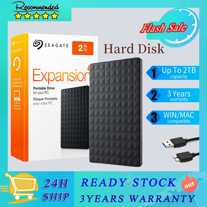 Seagate HD Externo 2tb HDD 2.5