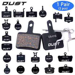 1 Par De Pares De Bicicletas De Risco Pastilhas De Freio A Disco De Bicicleta Mountain Bike ResinSemi Metallic Brake Pad (Pó)