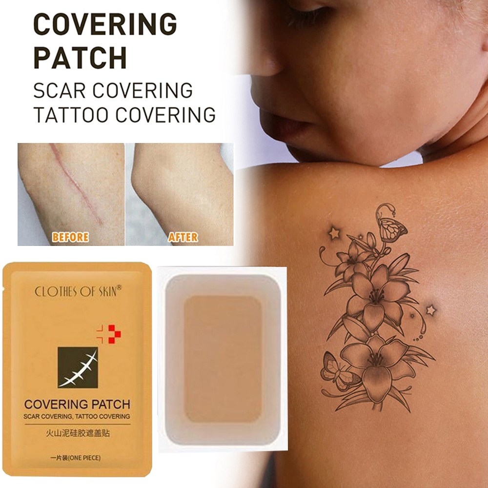Adesivo De Corretivo De Cicatrizes Marca De Nascimento Ocultando Tatuagem Invisível À Prova D'água Cobertura De