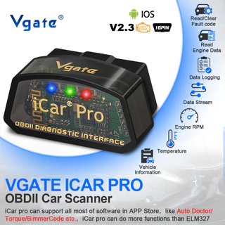 Vgate iCar Pro ELM327 V2.3 Bluetooth 4.0 Wifi Para Android & IOS Proton Perodua OBD 2 OBD2 Auto Scanner Ferramenta De Diagnóstico De Carro PK ELM 327 V1.5 Suporte BIMMERCODE BMW