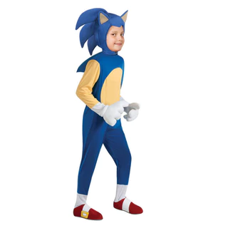 3-10 Anos De Idade Dia Das Crianças Sonic cartoon boy cosplay Jogo De Costura Vestir Fantasias De performance De Palco