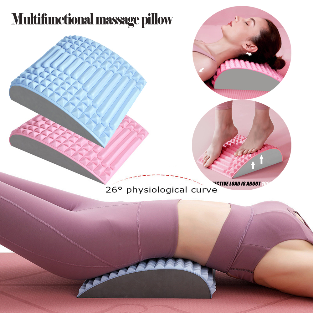 3 Em 1 Massagem De Apoio Lombar Para As Costas E Pescoço , Ciática , Hérnia De Alívio Da Dor No Disco Relaxamento