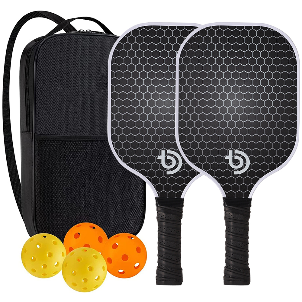 Pás De Pickleball , Conjunto De Superfície De Fibra De Vidro Aprovado Pela USAPA Com Raquetes Pickle Ball Paddle ​ Para Homens Mulheres