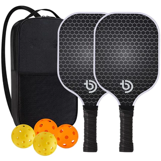 Pás De Pickleball , Conjunto De Superfície De Fibra De Vidro Aprovado Pela USAPA Com Raquetes Pickle Ball Paddle ​ Para Homens Mulheres