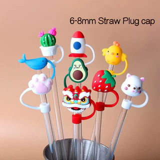 Capa De Palha De 8mm Chapéu De Água Silicone aquaflask Adequado Para Acessórios Copo De 6-8mm tyeso