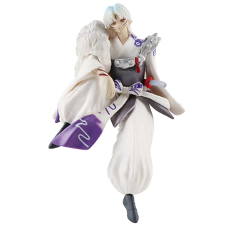13cm Japão Anime Inuyasha Figura Sesshoumaru Posição Sentada Figuras De Ação Em PVC Coleção De Modelos De Estátuas Brinquedos Doll Kids Gifts em Oferta na Shopee